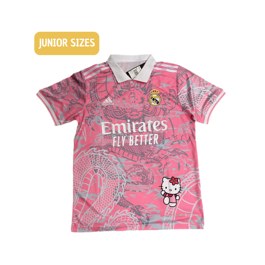 HELLO KITTY x REAL MADRID JERSEY - PINK (JUNIOR SIZE)