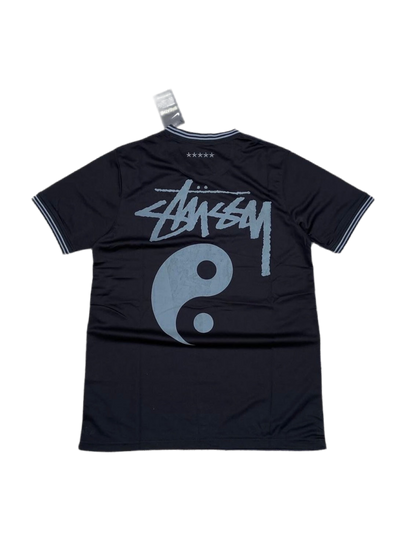 STÜSSY X “BRASIL” JERSEY - black yin and yang