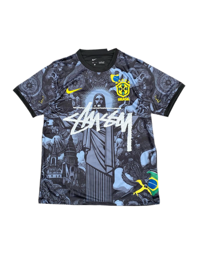 STÜSSY 2024 special edition Brasil black kit - Jesus edition