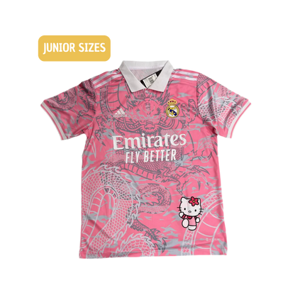 HELLO KITTY x REAL MADRID JERSEY - PINK (JUNIOR SIZE)